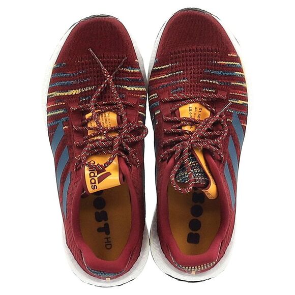 Adidas x Missoni Pulseboost HD Sneakers in Burgundy Knit Fabric - Picture 2 of 8